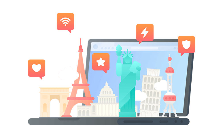 在科威特连接到中国的代理 - 海龟VPN
