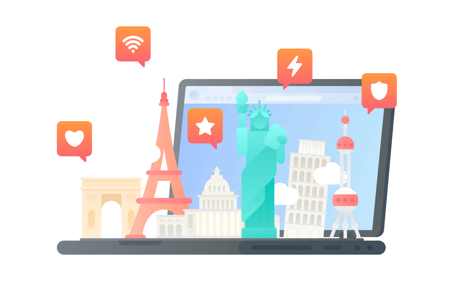 在科威特连接到中国的代理 - 海龟VPN